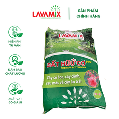 Đất hữu cơ LAVAMIX Premium Potting Mix - Bao 22 lít