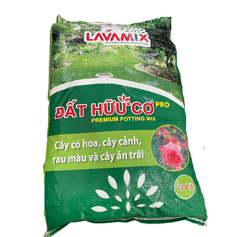 Đất hữu cơ LAVAMIX Premium Potting Mix - Bao 22 lít