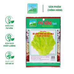 Hạt giống Xà lách vàng cao sản NO.2 - Gói 10 gram