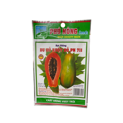 Hạt giống đu đủ ruột đỏ PN - Gói 10 hạt