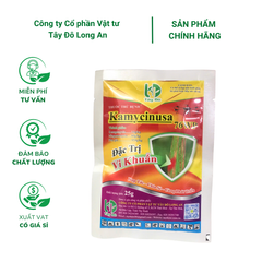 Thuốc trừ bệnh Kamycinusa 76WP (Gói 25 gram)- Trị bệnh đốm sọc, bạc lá, lép hạt