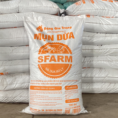 Mụn dừa SFARM đã qua xử lý – Tơi xốp, giữ ẩm cực tốt, trồng rau sạch