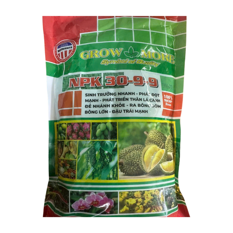 Phân bón GROWMORE NPK 30-9-9 - Túi 1kg