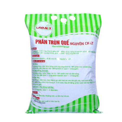 Phân trùn quế nguyên chất LAVAMIX đã qua xử lý