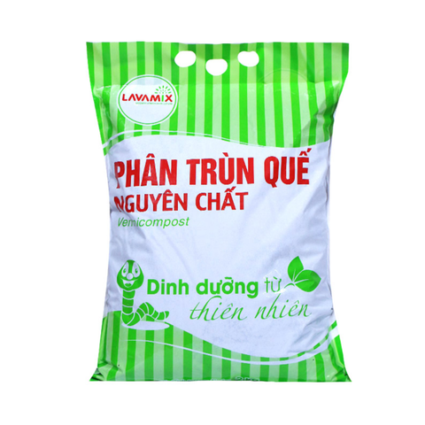 Phân trùn quế nguyên chất LAVAMIX đã qua xử lý