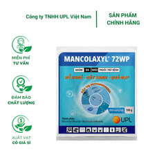 Thuốc trừ bệnh thối rễ, lở cổ rễ, sương mai MANCOLAXYL 72WP - Gói 500gram