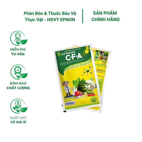 Phân bón EPNON C-F-A là sản phẩm từ amino, dồi dào dưỡng chất, an toàn hiệu quả - Gói 25ml