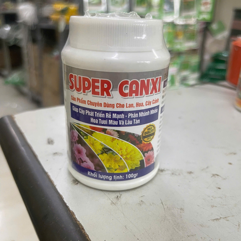 Phân bón trung lượng Super Canxi Nitrat giúp cây khỏe, nụ mập, hoa to (HN)