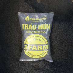 Giá thể trấu hun SFARM – Trấu hun sạch mầm bệnh, giữ ẩm, làm giá thể trồng rau mầm, hoa, ươm cây con