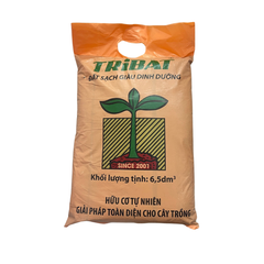 Đất sạch Tribat trồng cây giàu dinh dưỡng - Túi 6.5dm3