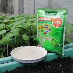 Chế phẩm vi sinh Trichoderma SFARM (1kg) – Chuyên ủ phân hữu cơ, giảm mùi, nhanh hoai mục