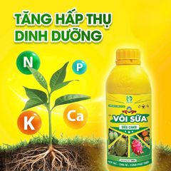 Phân bón vi lượng VIPTADO (Vôi sữa) - Chai 1 Lít