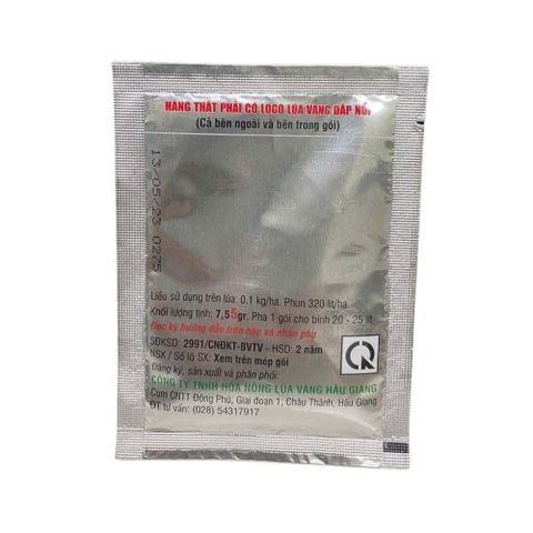 Comcat Lúa Vàng 150WP (7.55g) - Tăng đề kháng cây trồng, ức chế vàng lùn, lùn lá