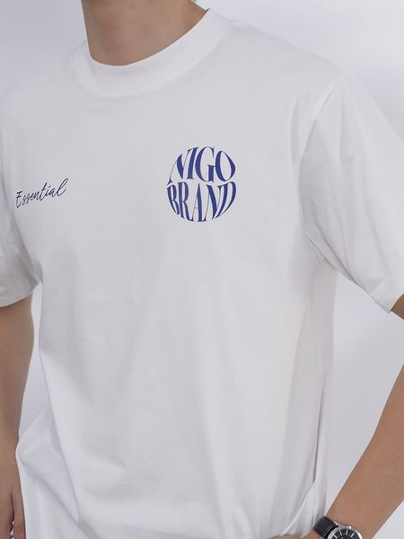  Áo over essen trắng 