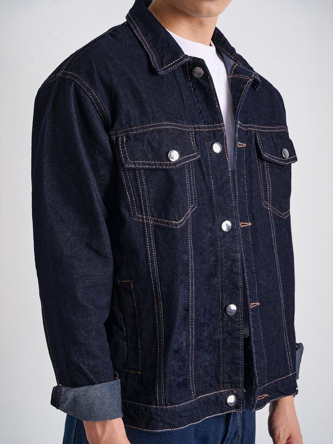  Áo khoác jean navi Brand nigo 