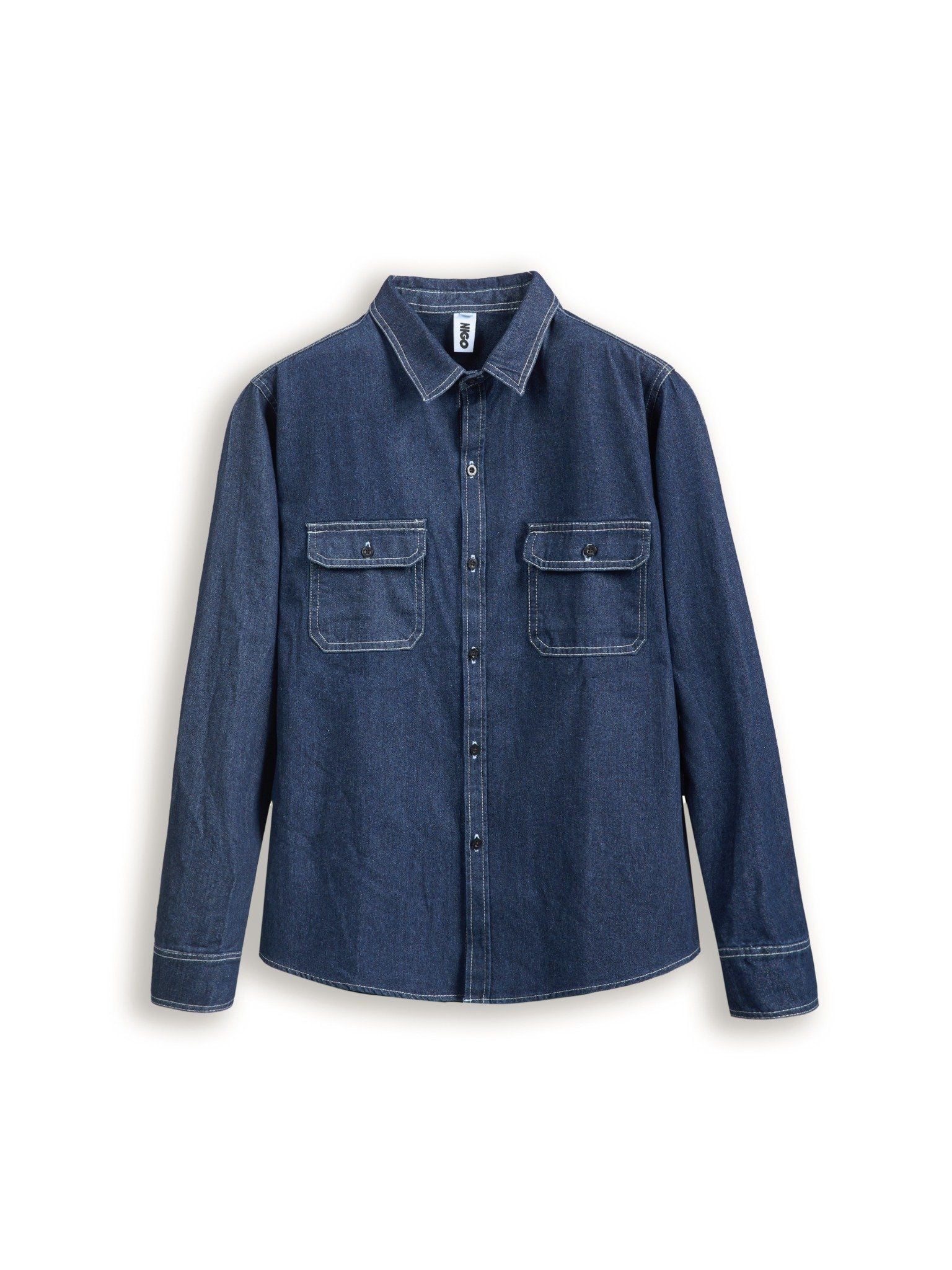  Sơ mi denim darkblue 