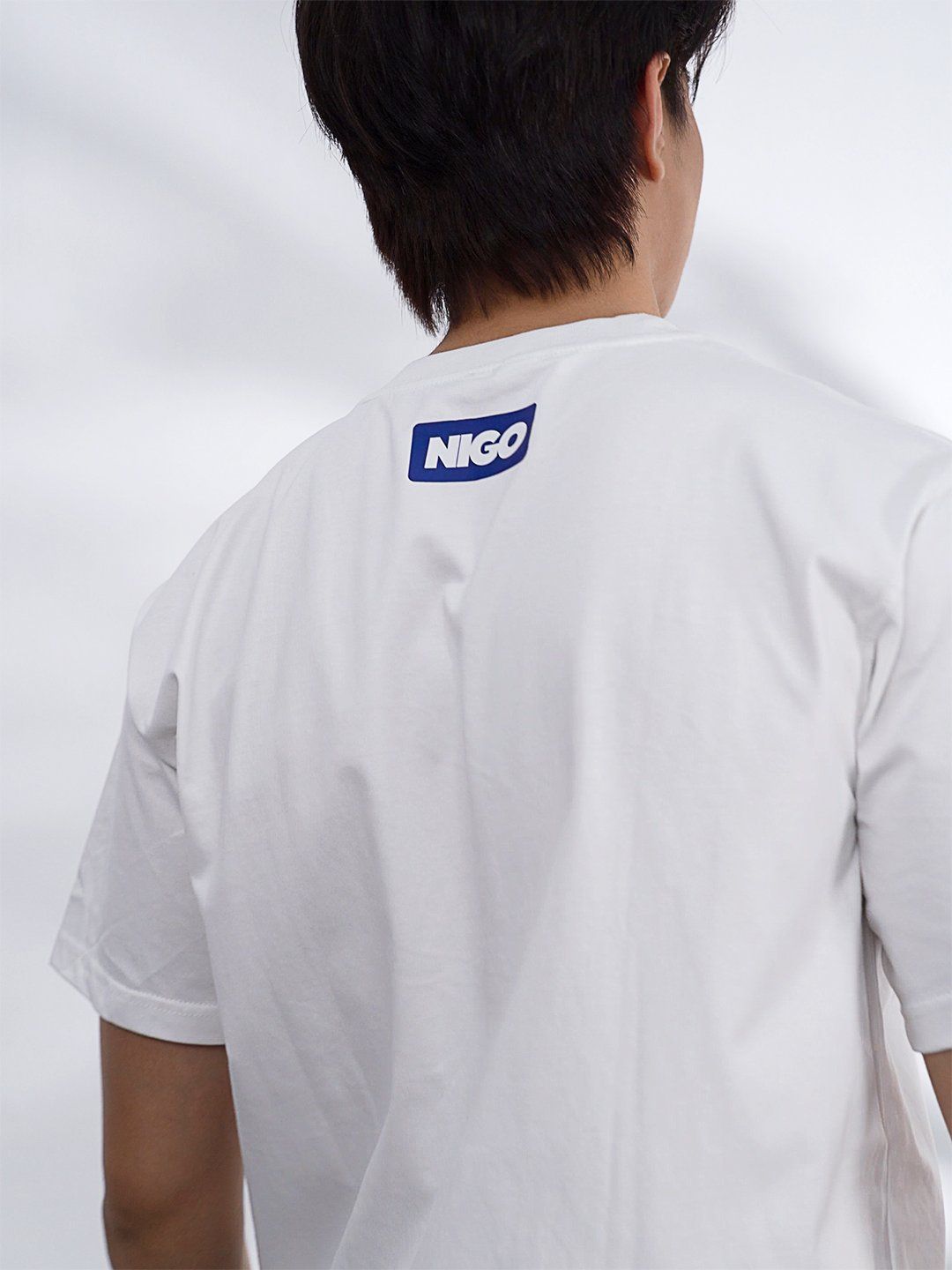  Áo thun over believ trắng 