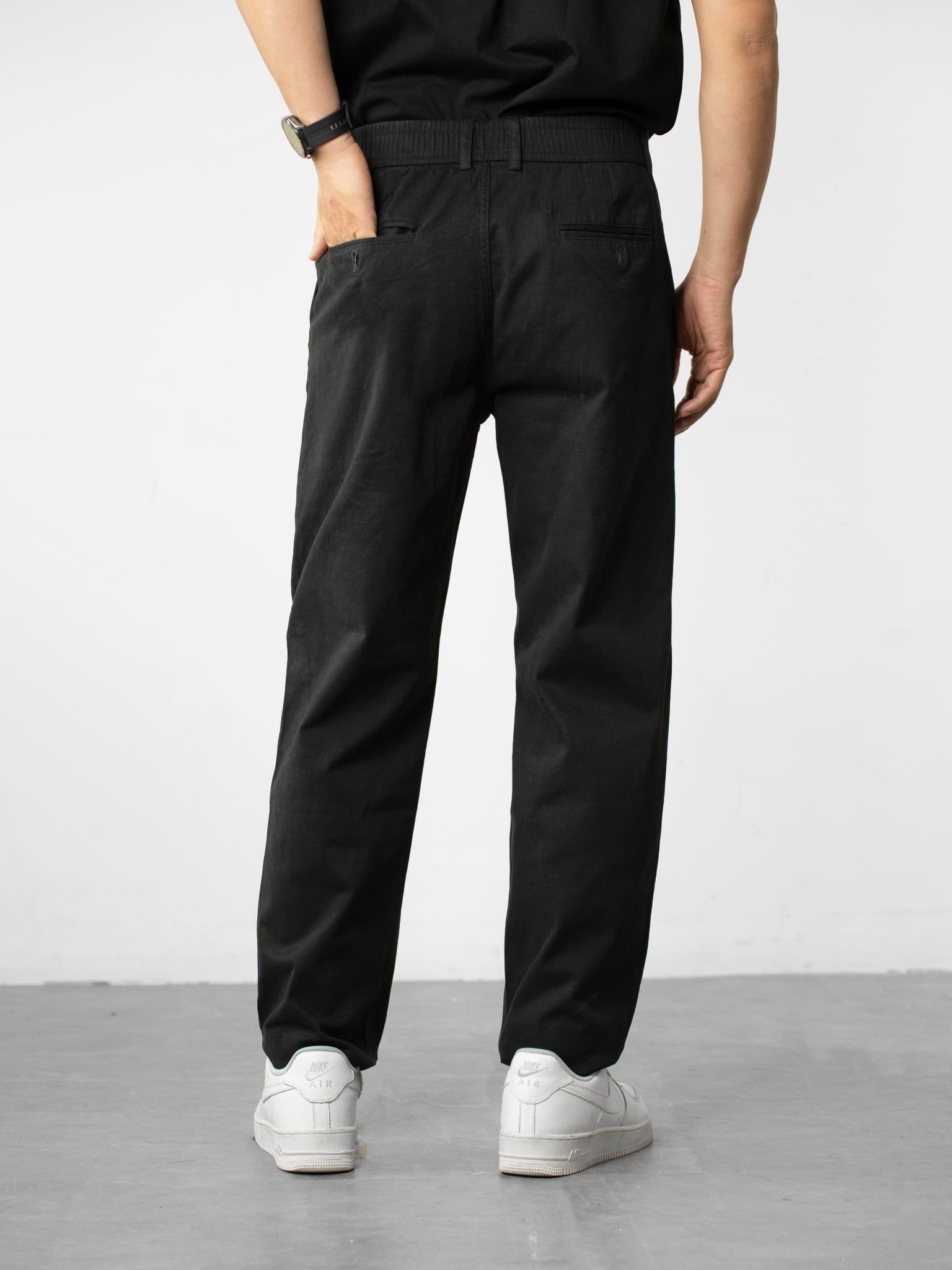  Quần kaki regular Smart Casual black 