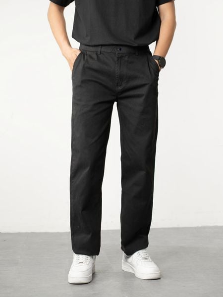  Quần kaki regular Smart Casual black 