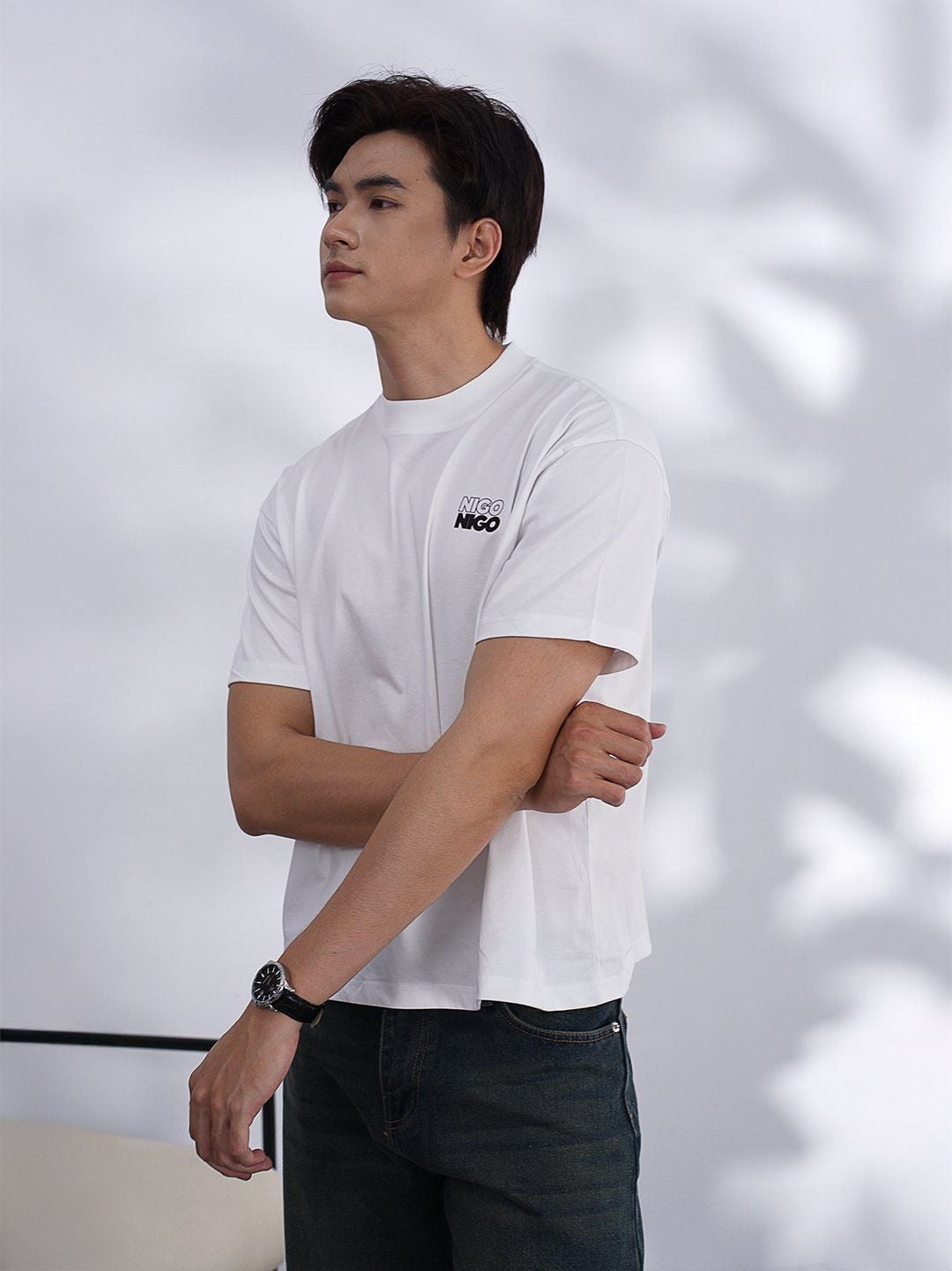  Áo thun boxy nigo basic 