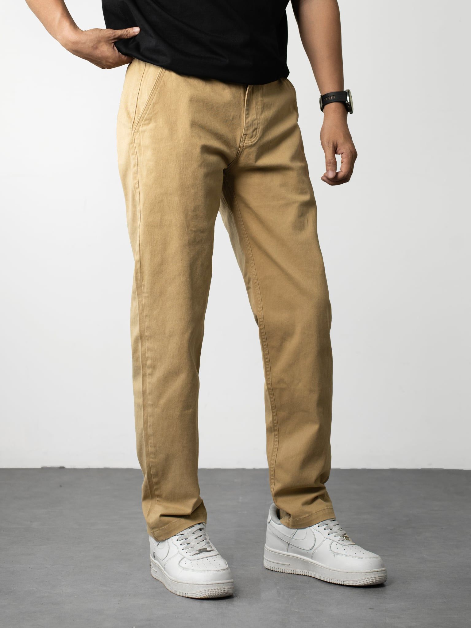  Quần kaki regular Smart Casual brown 