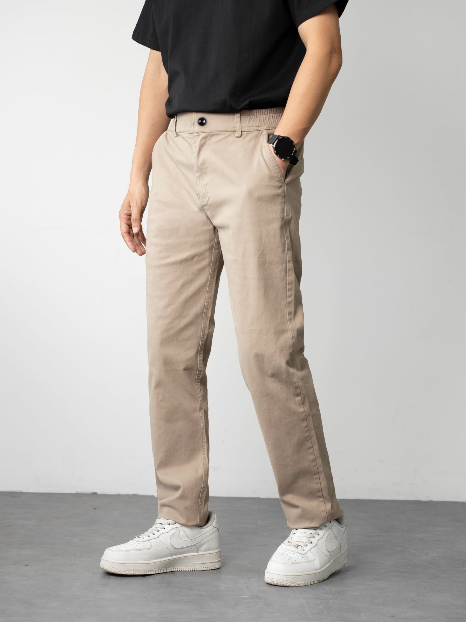  Quần kaki regular Smart beige 