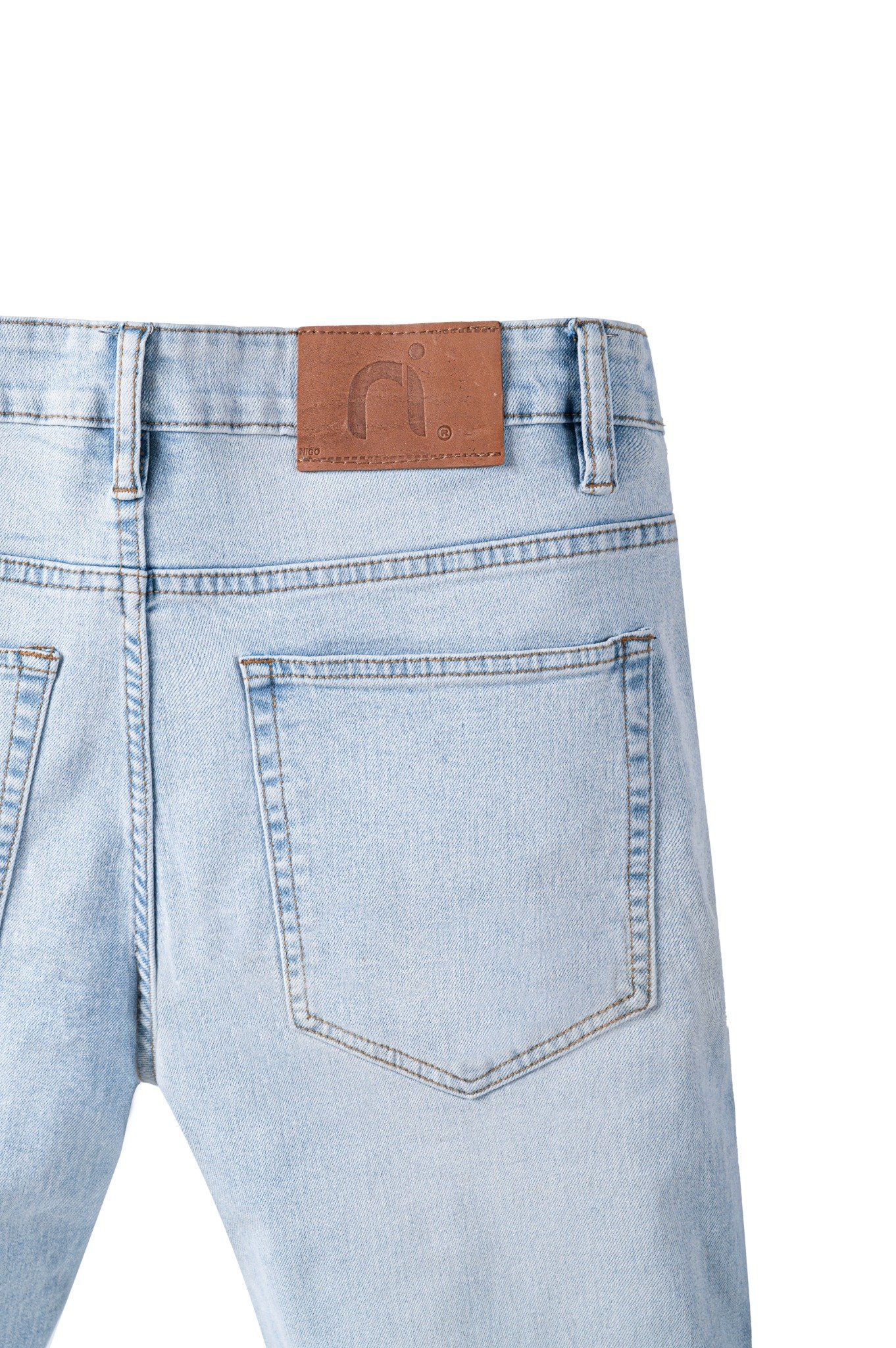  Quần jean basic light tapered 08 