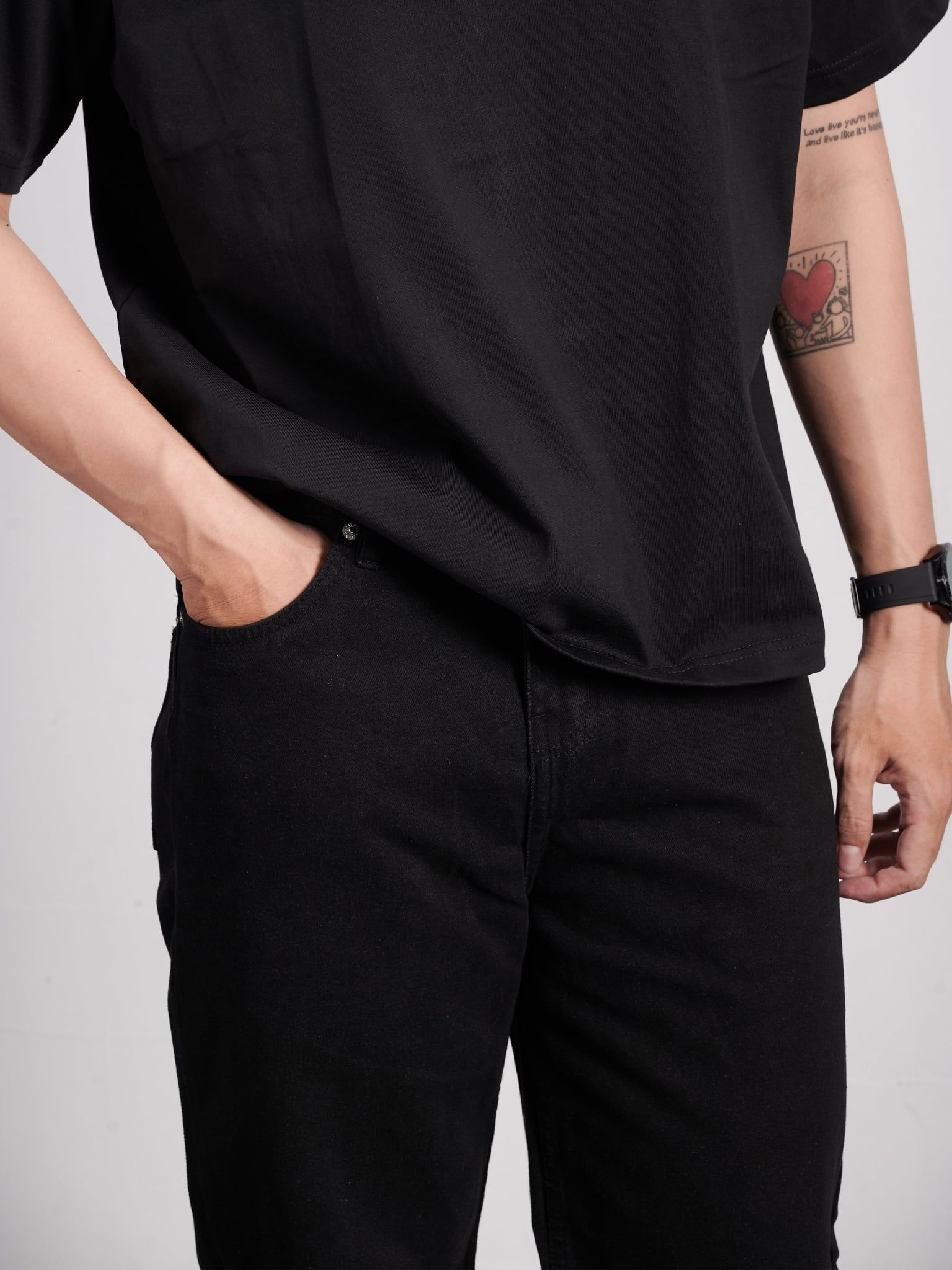  Jean Straight Black 32 