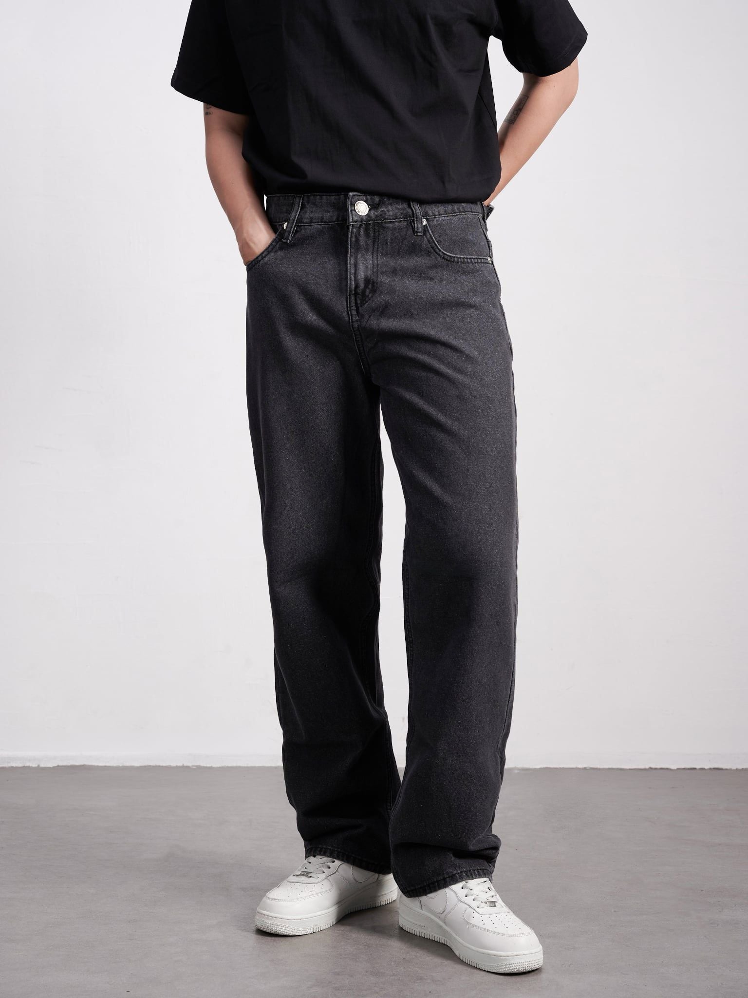  Jean Straight Grey 33 