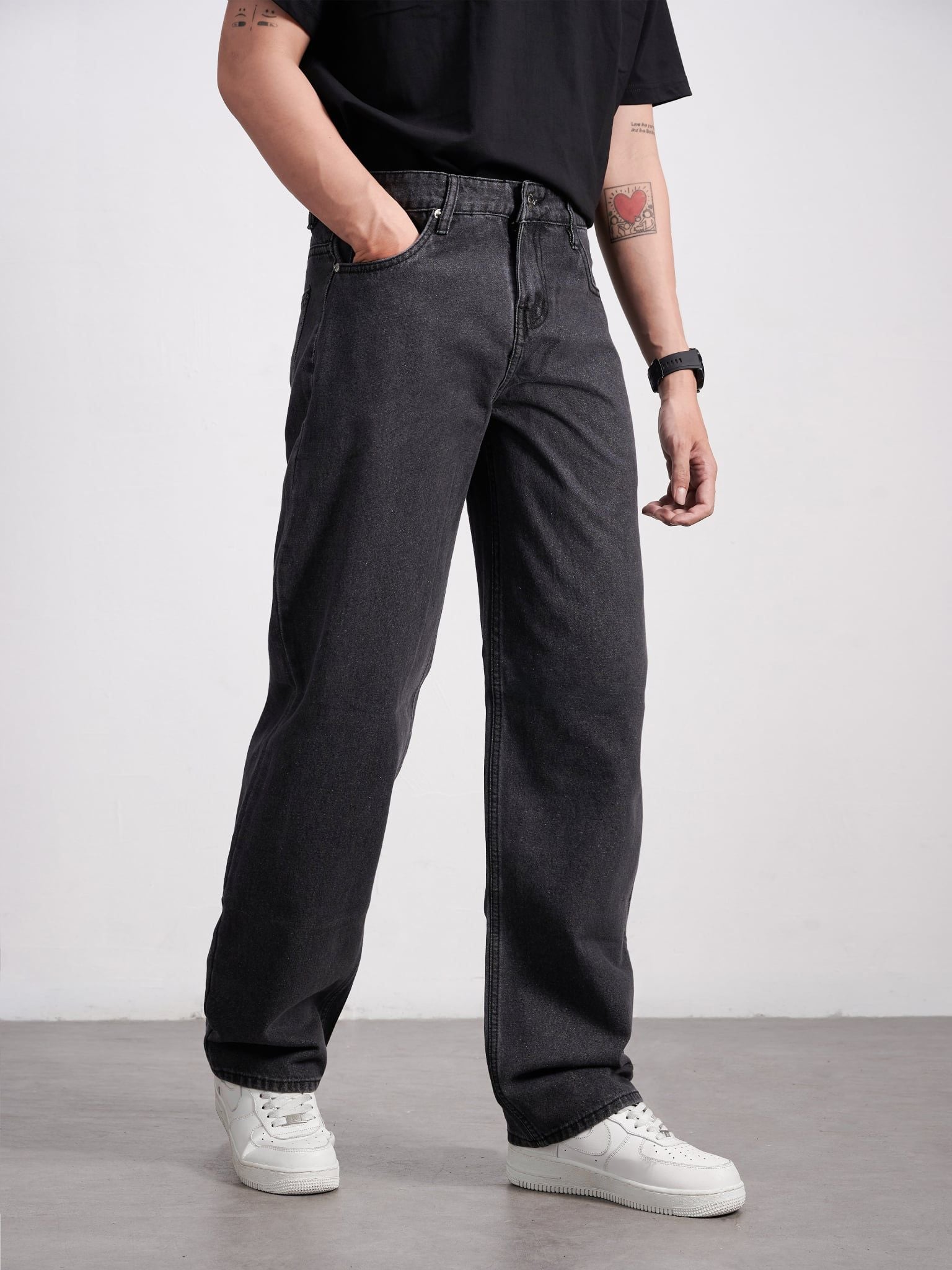  Jean Straight Grey 33 