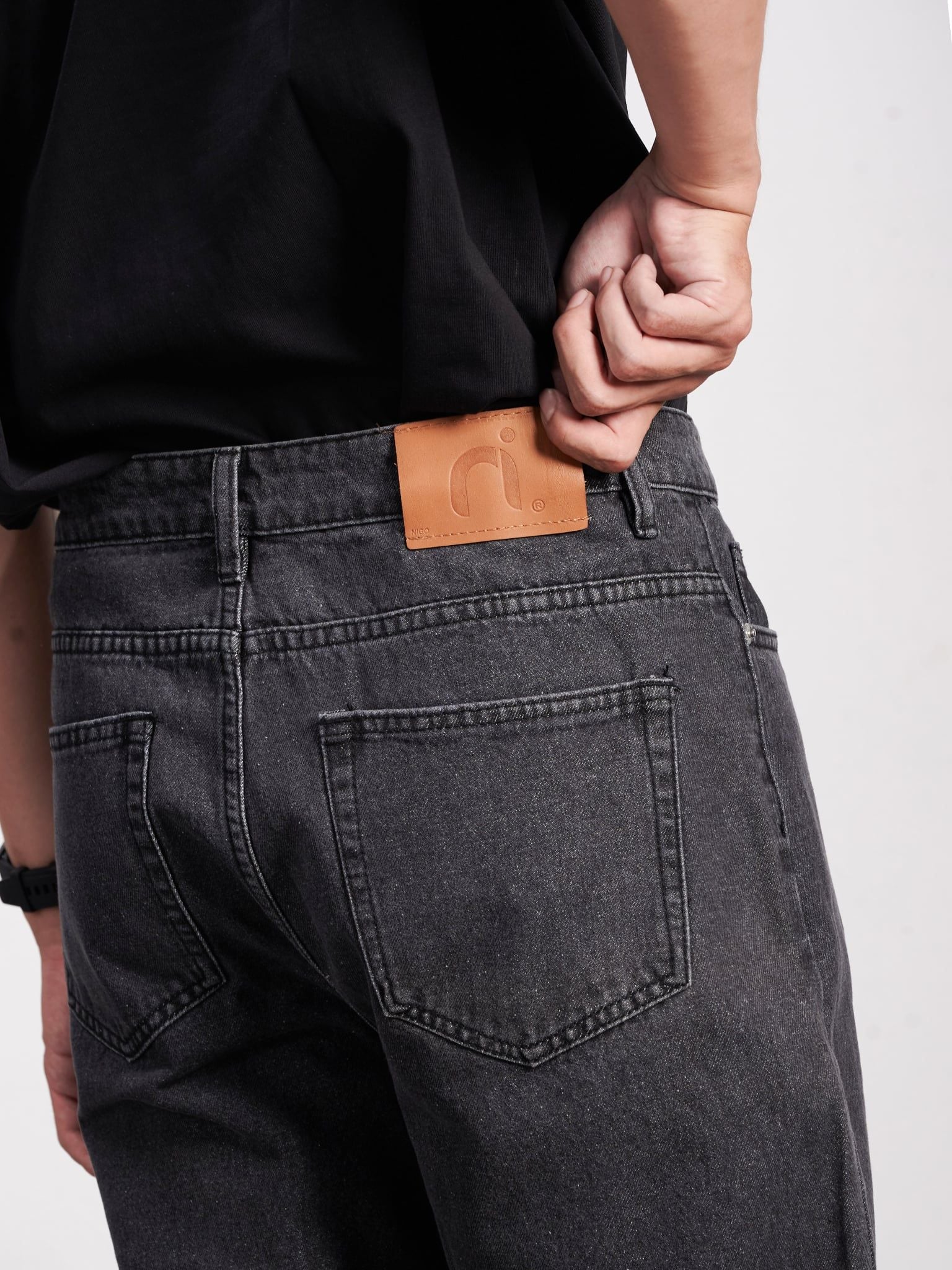  Jean Straight Grey 33 
