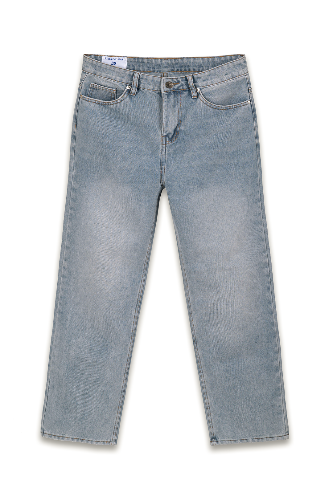  Quần jean straight grey mos 36 
