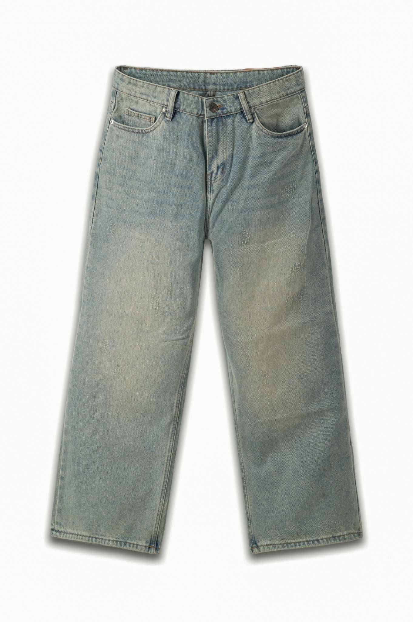  Quần jean wideleg moss Gamida 52 