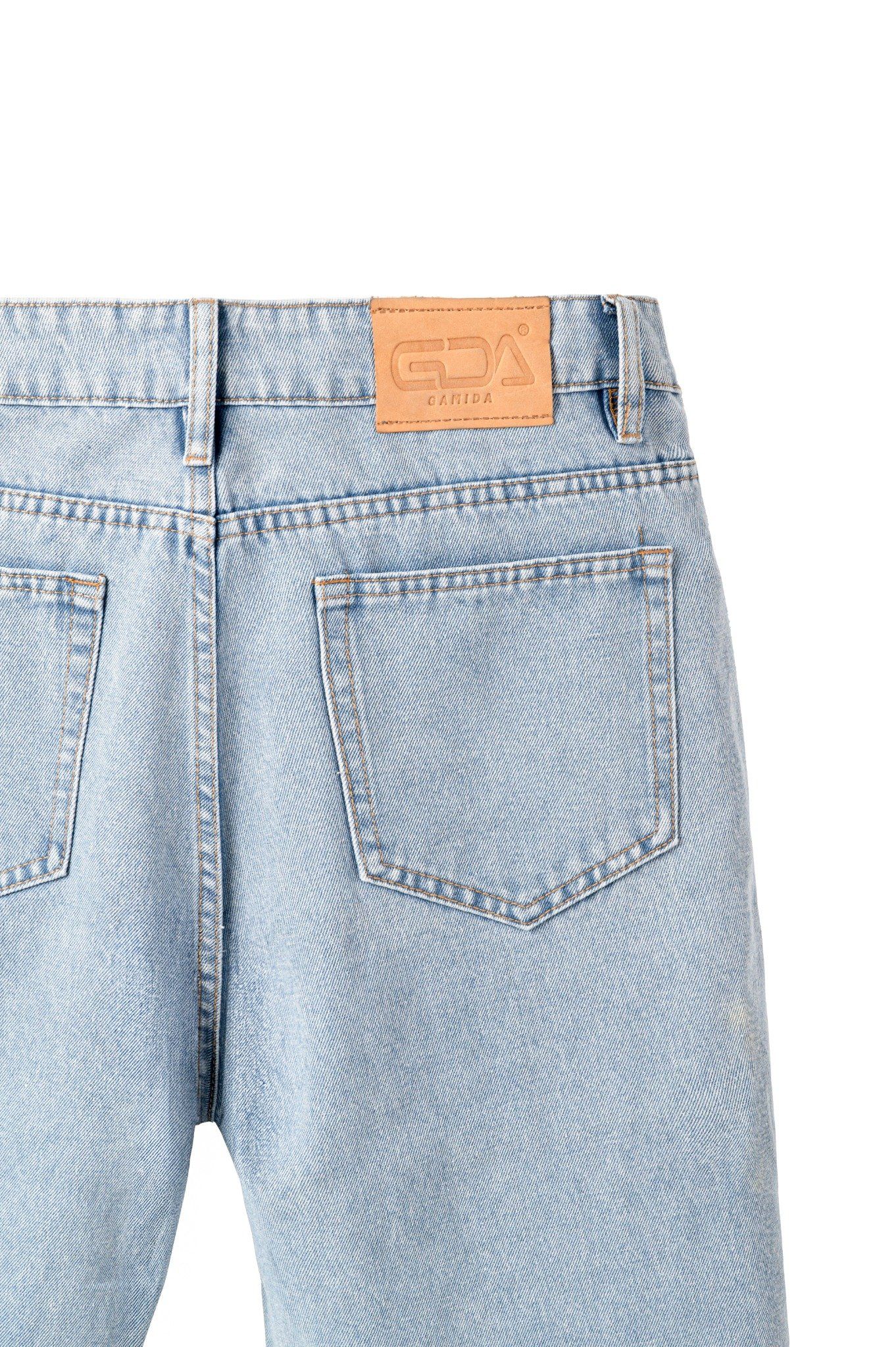  Quần jean wideleg Light blue Gamida 53 