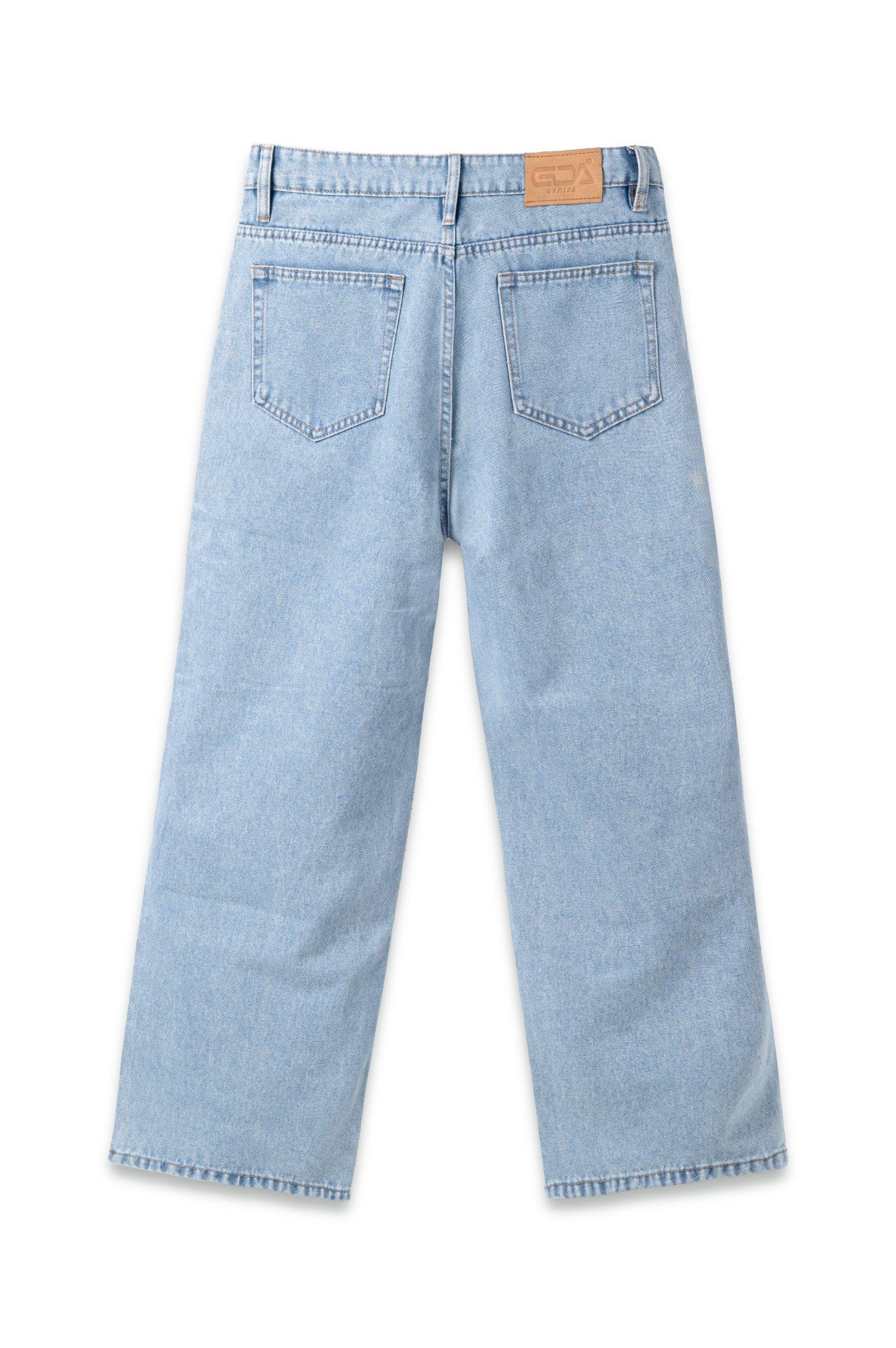  Quần jean wideleg Light blue Gamida 53 