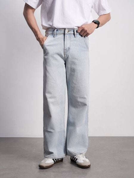  Quần jean ống rộng wideleg nig light 