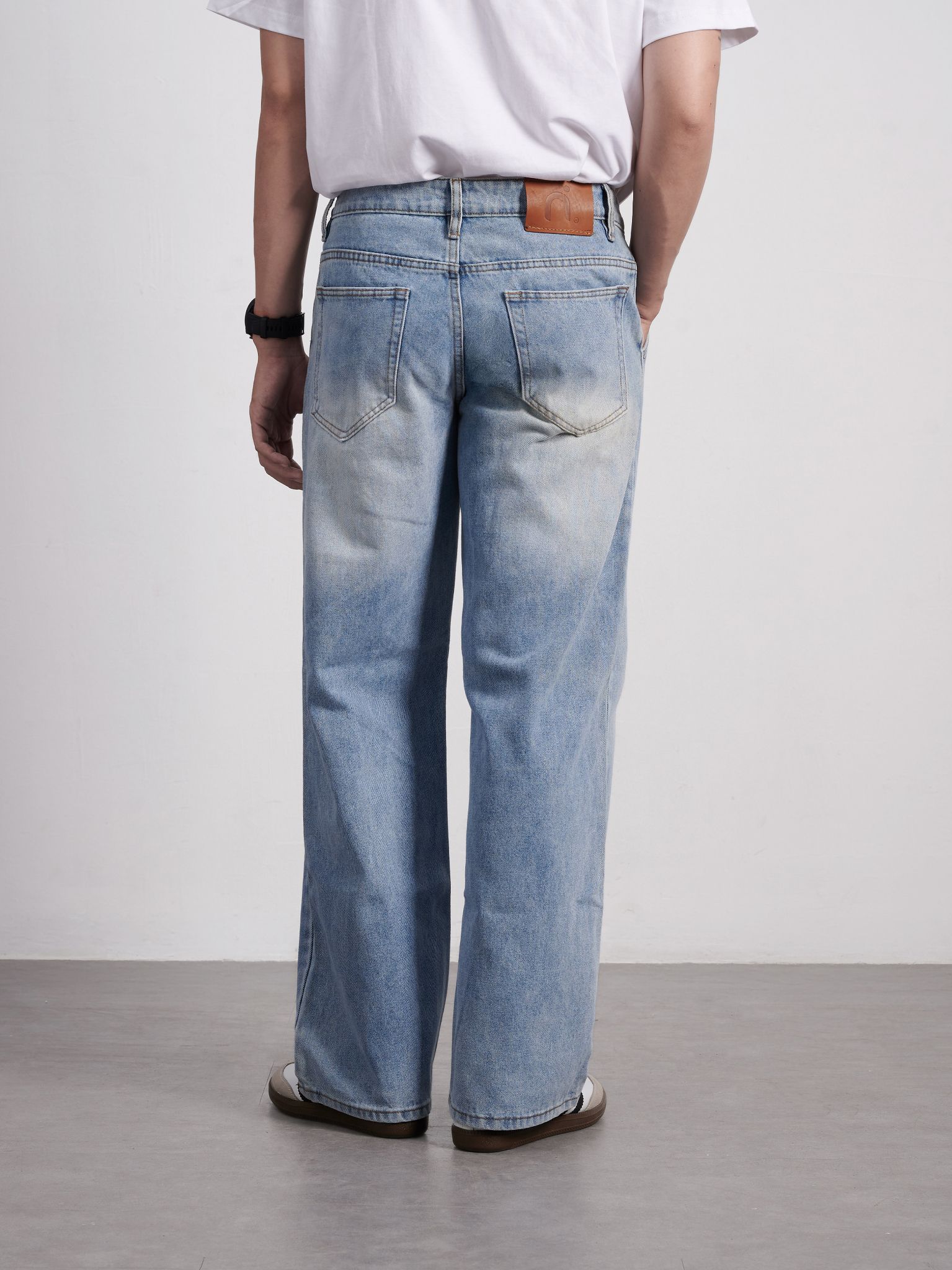  Quần jean ống rộng wideleg nigo 62 