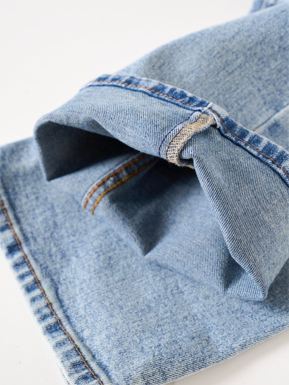  Quần jean regular fit Midblue 21 