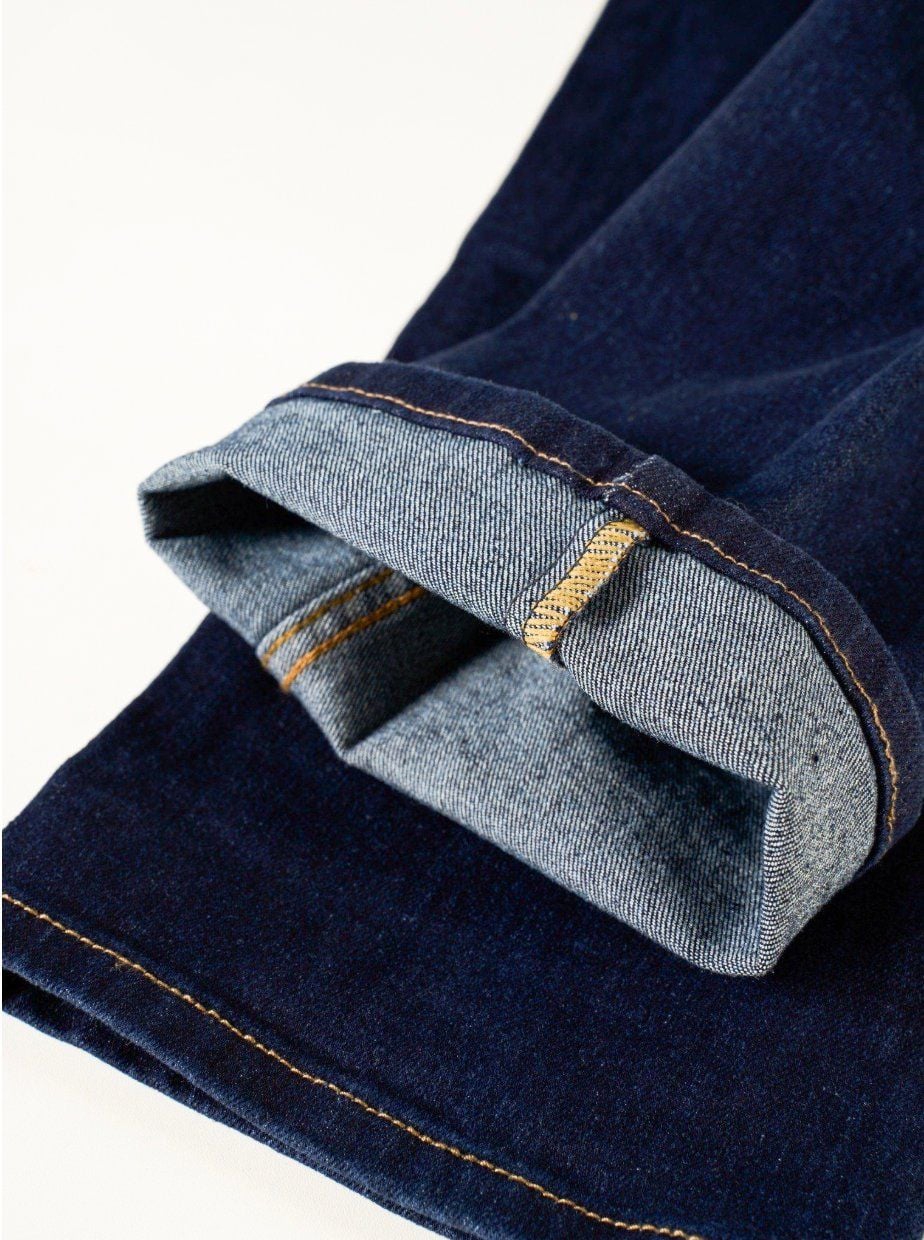  Quần jean ống đứng regular navi 28 