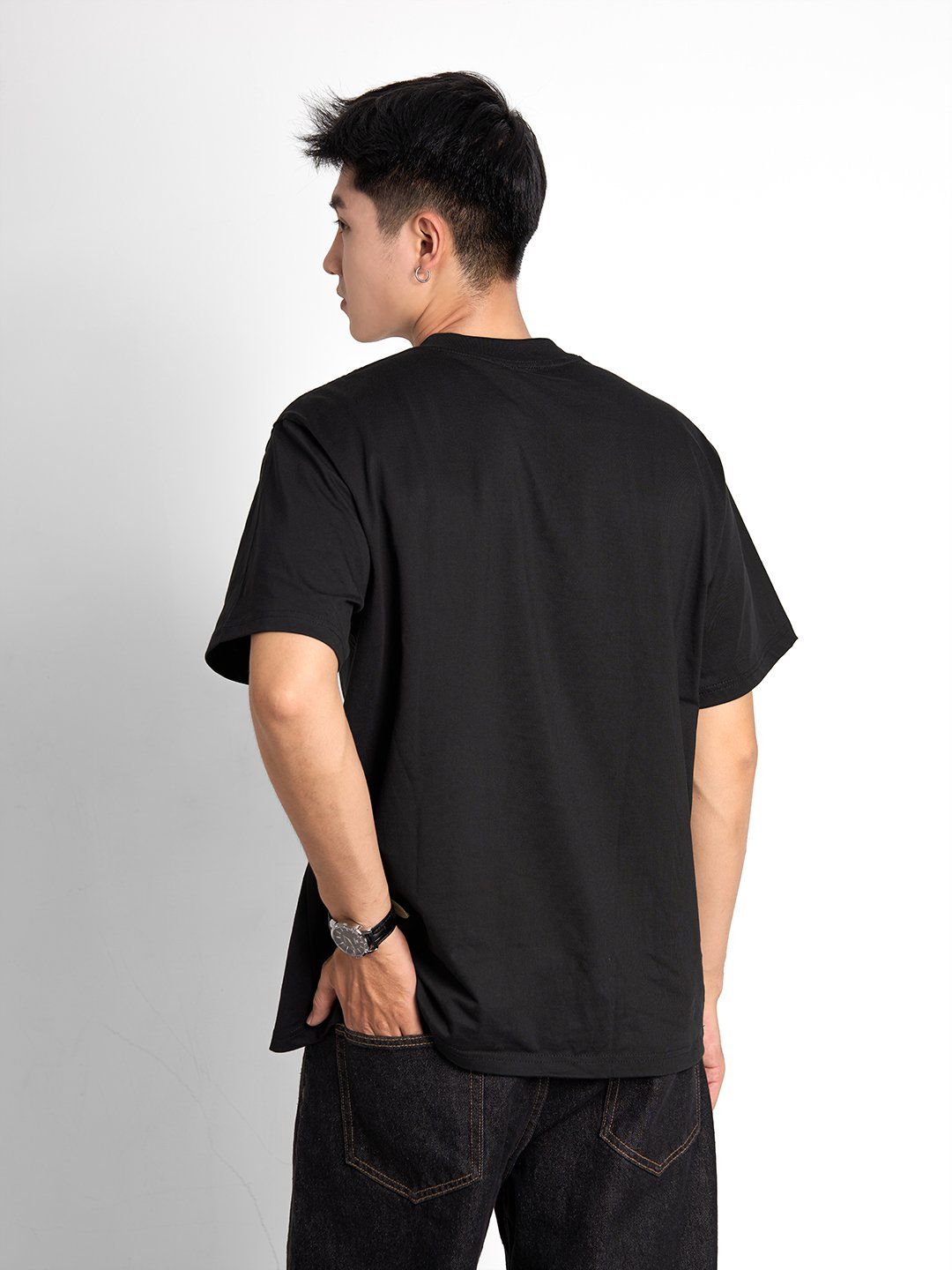  Áo thun trơn over Nigo 