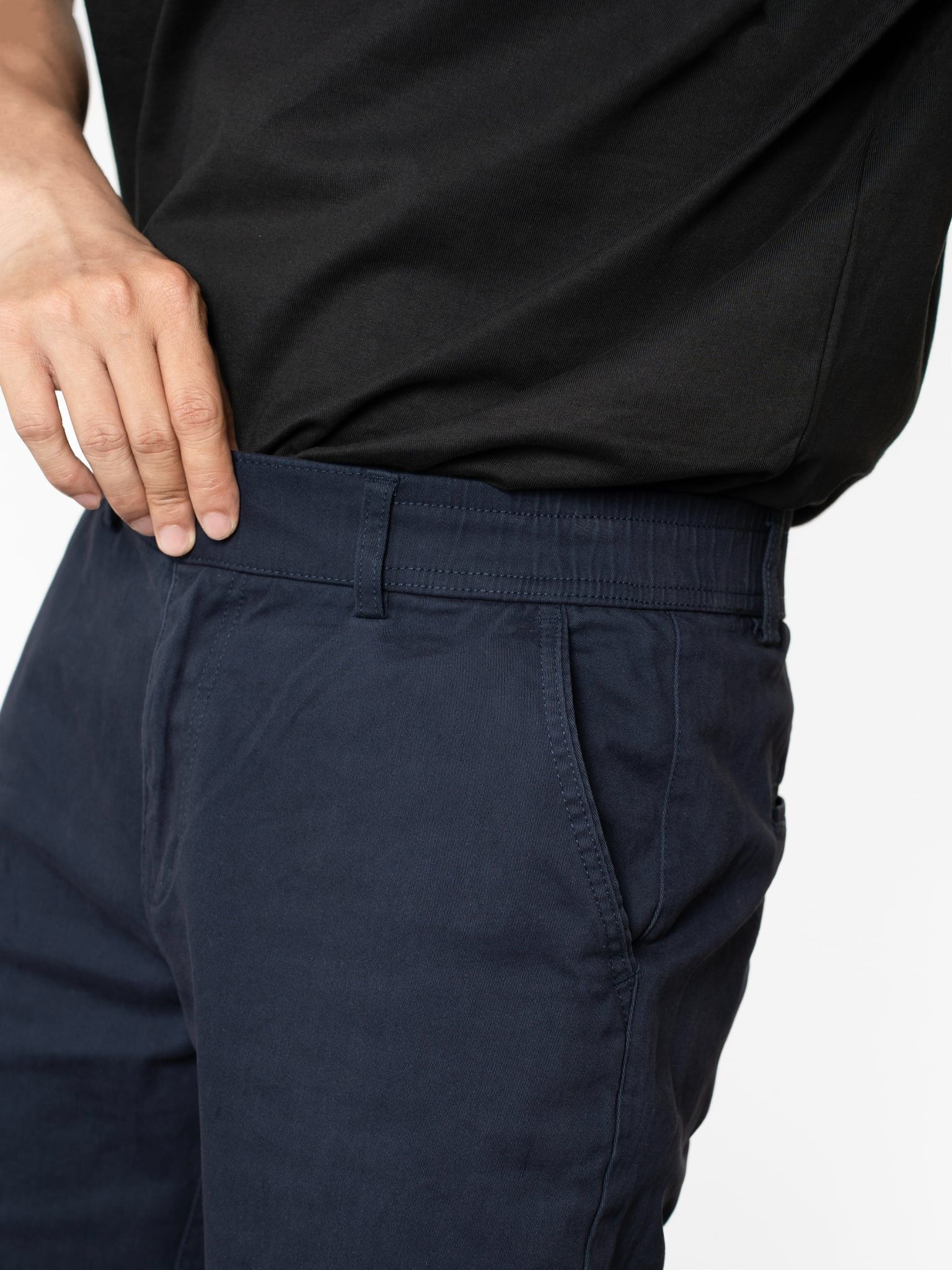  Quần kaki regular Smart Casual navi 