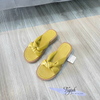 Dép 3cm mũi tròn nơ thắt nút - MS: D3-58001