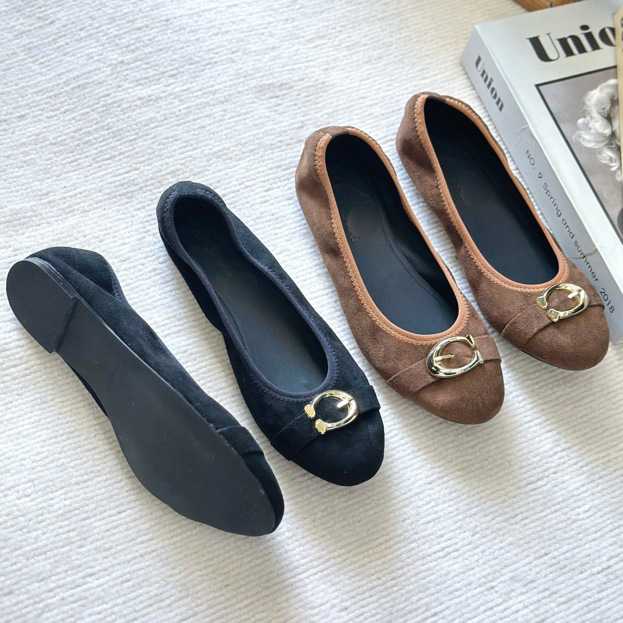 Búp bê mũi tròn viền thun phối quai ngang khóa - MS: BBX-10007