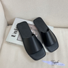Dép xẹp mũi vuông bảng ngang lớn - MS: DX-01042