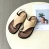 Sandal 2cm mũi tròn xỏ ngón khóa quai cánh diều hậu khóa - MS: S2-25004