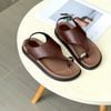 Sandal 2cm mũi tròn xỏ ngón khóa quai cánh diều hậu khóa - MS: S2-25004