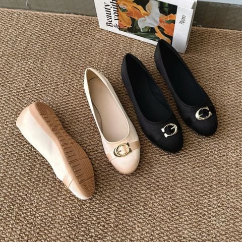  Búp bê đế đúc mũi tròn phối quai ngang khóa - MS: BBX-10008 