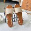 Sandal da mũi tròn bảng ngang nối hậu - MS: SX-01087