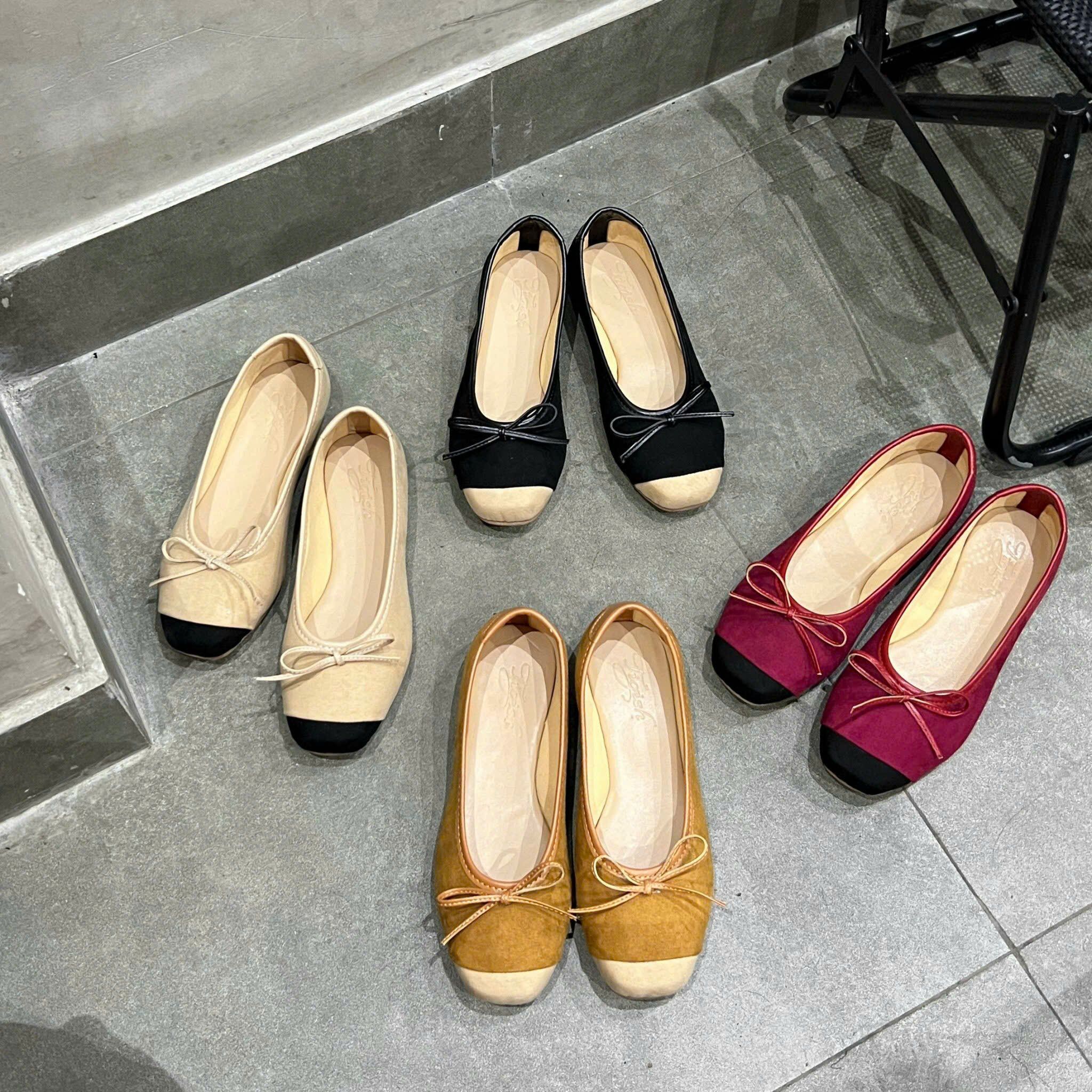 Búp bê mũi vuông vá mũi phối nơ nhí - MS: BBX-01016