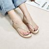 Sandal 3cm đế đúc mũi tròn xỏ ngón quai tam giác liền hậu khóa - MS: S3-10005